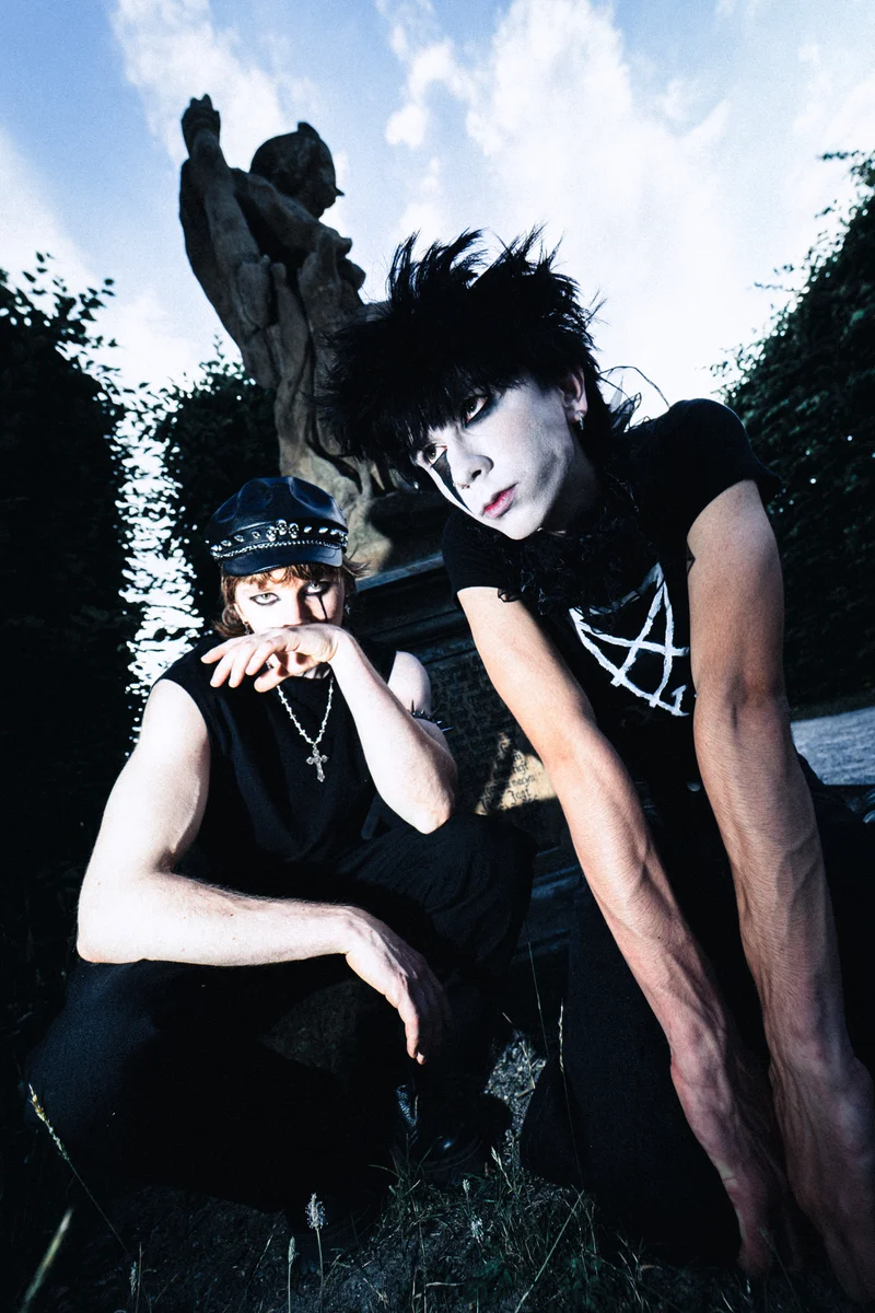 The Creaks band members performing